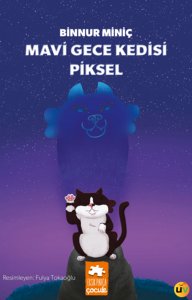 Mavi Gece Kedisi Piksel
