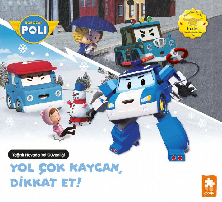 Robocar Poli: Yol Çok Kaygan, Dikkat Et