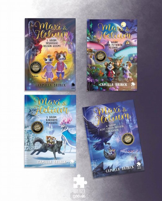 Set-Maxi & Helium Serisi (Ciltli) (4 Kitap)