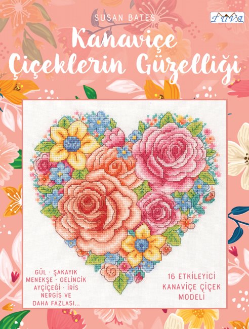 Kanaviçe Çiçeklerin Güzelliği